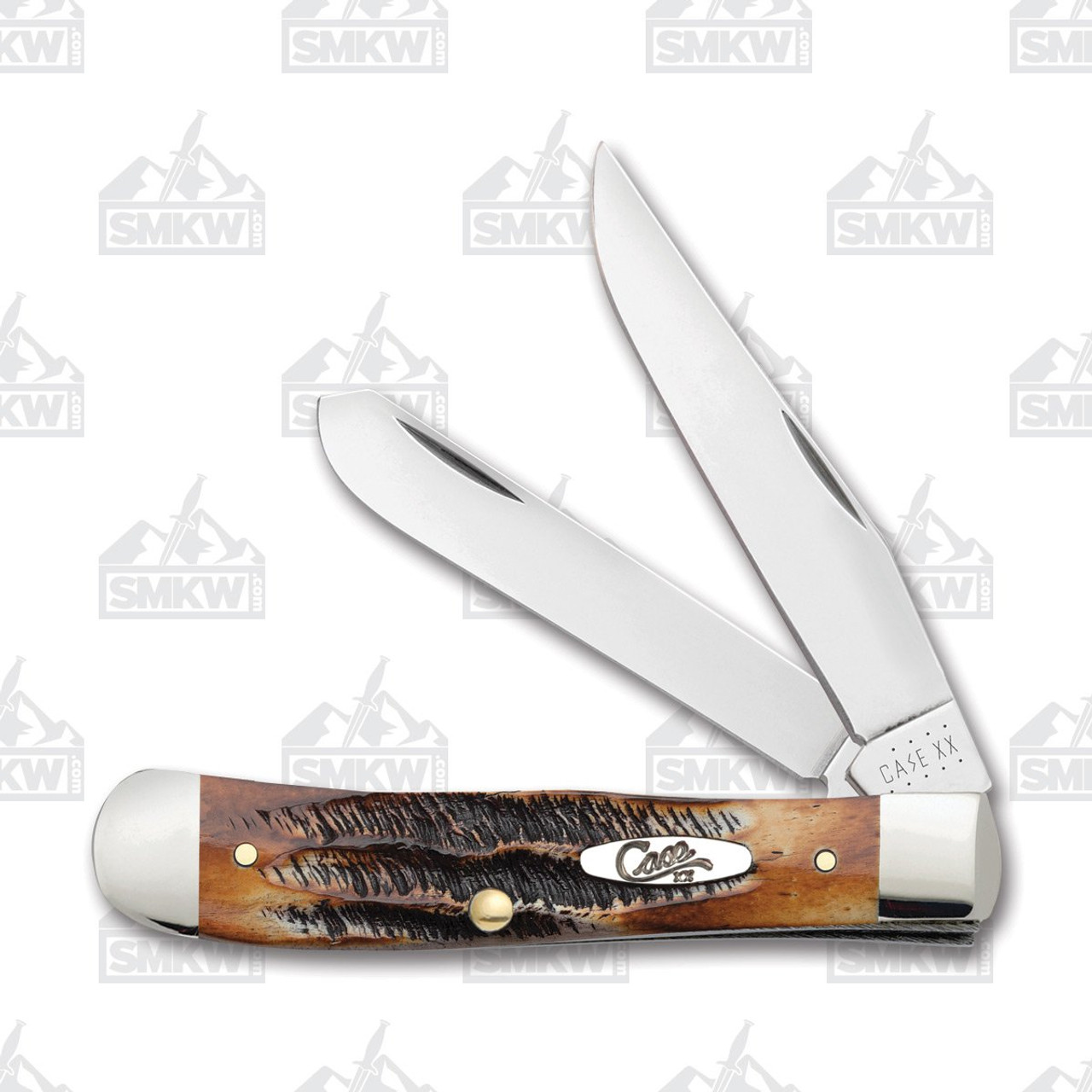 Case 6.5 BoneStag Trapper Folding Knife - Smoky Mountain Knife Works