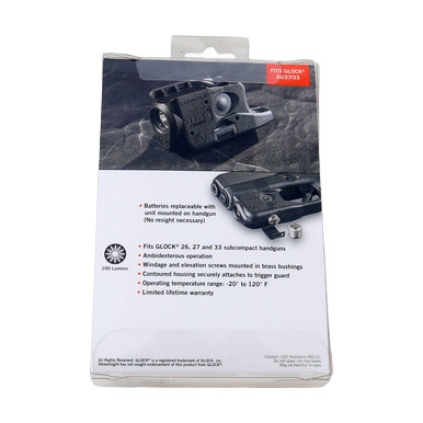 Streamlight TLR-6 Light for Glock 26/27/33 with Ambi Control 100L