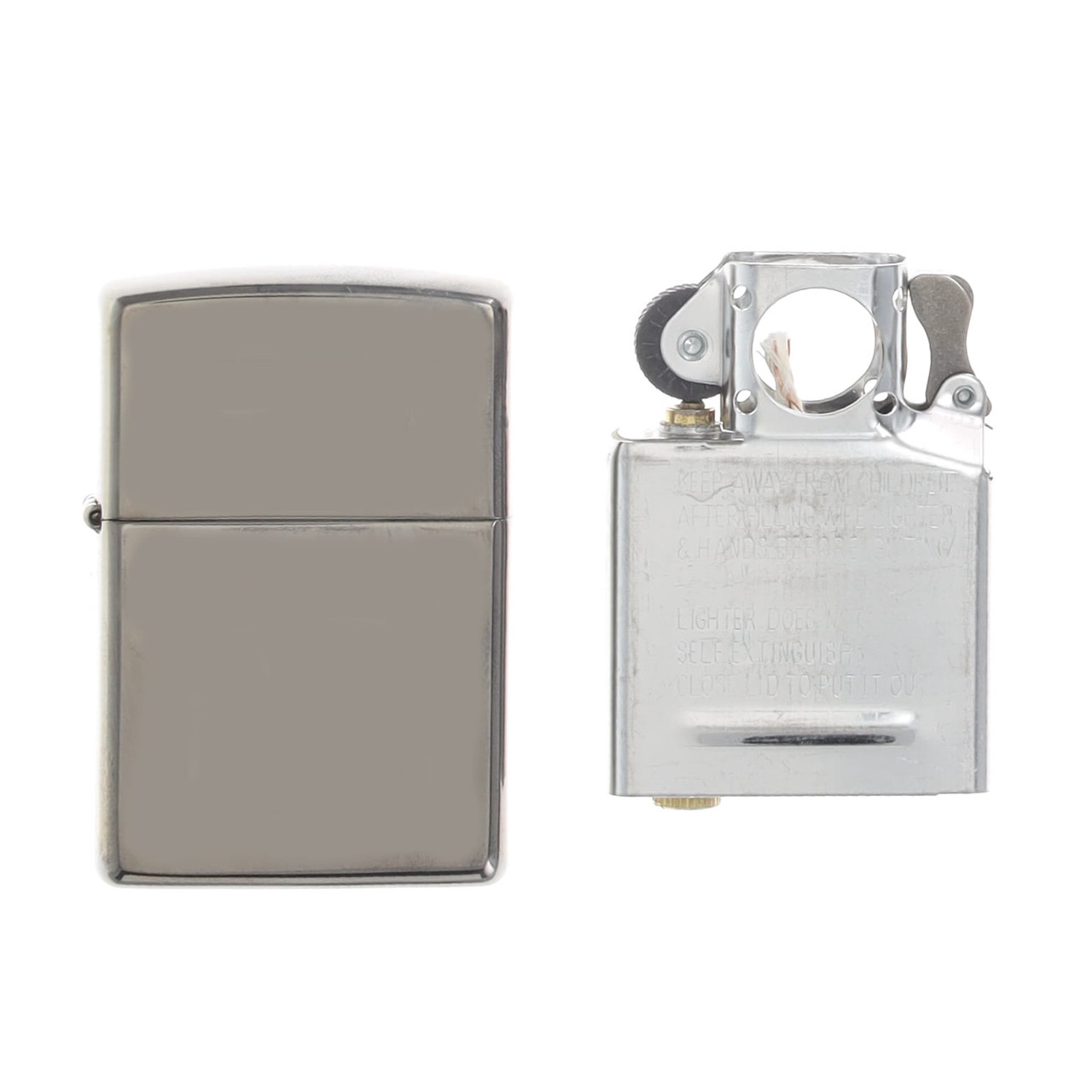 Zippo Black Ice & Pipe Insert Gift Set ZP29789