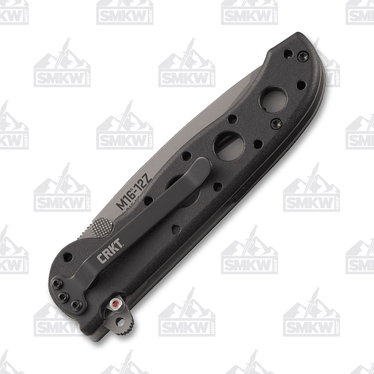 CRKT M16-12Z Folding Knife 3.09in Partially Serrated Bead Blast Tanto
