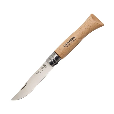 Opinel No.06 Birch Stainless (Clam Pack)