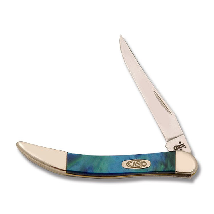 Case Aquarius Corelon Small Texas Toothpick Folding Knife CA910096AQ