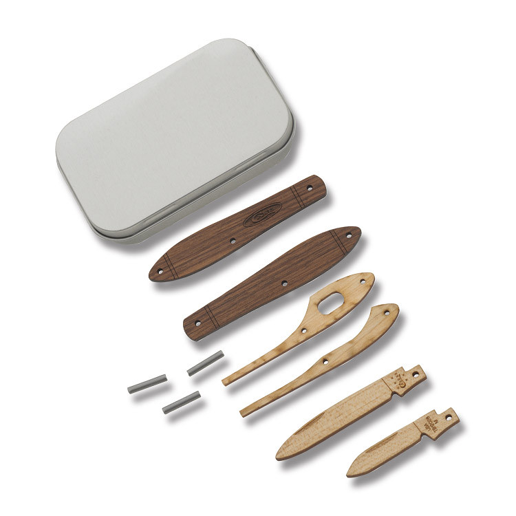 Case XX Build Your Own Wooden Tear Drop Folding Knife Kit