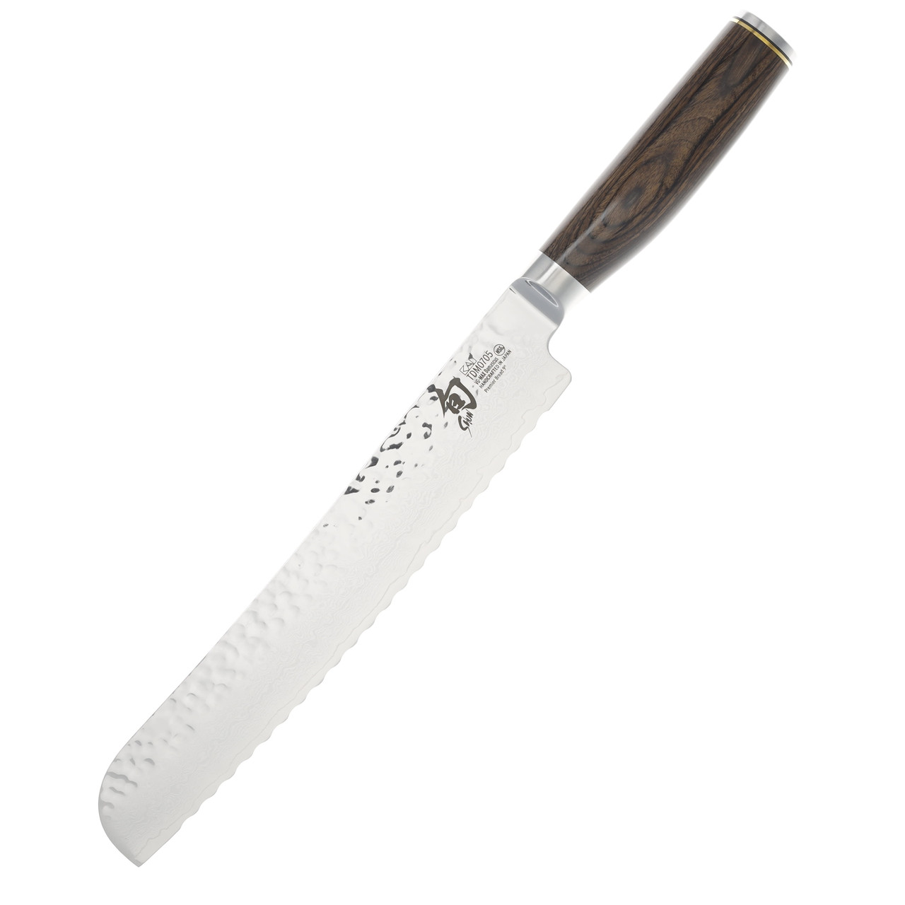 Shun Premier Pakkawood 9in Bread Knife VG-MAX Damascus Blade