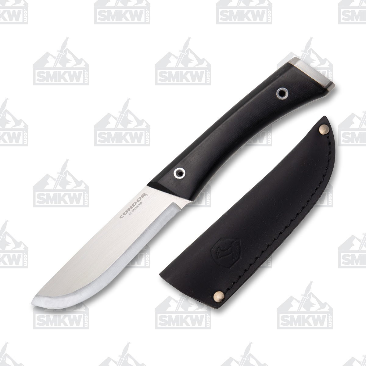 Condor Survival Puukko Knife Paper Micarta Fixed 3.9in Polished Blade