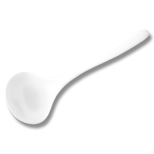 Gourmac White Melamine Mini Ladle