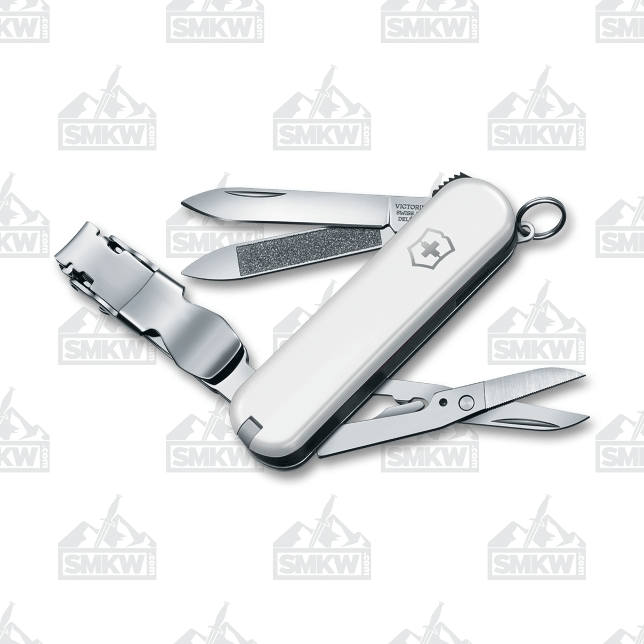 VICTORINOX NAIL CLIPPER & NAIL FILE SWISS ARMY STAINLESS STEEL +