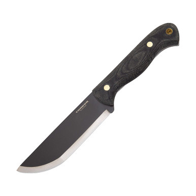 Condor SBK Straight Back Knife Micarta Black 5.3in Fixed Blade