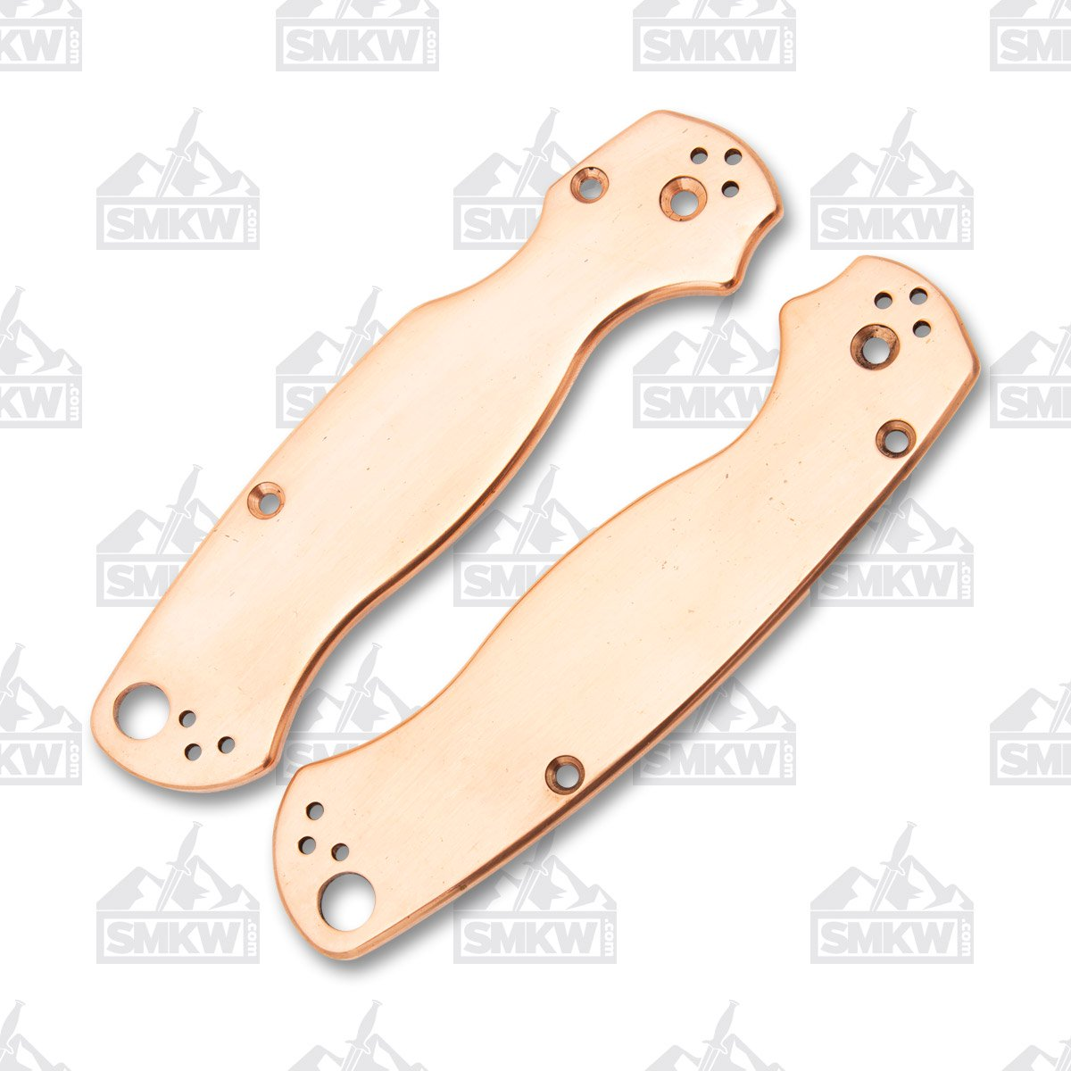 SMKW Custom Spyderco PM 2 Copper Handle Scales SKBF210699C