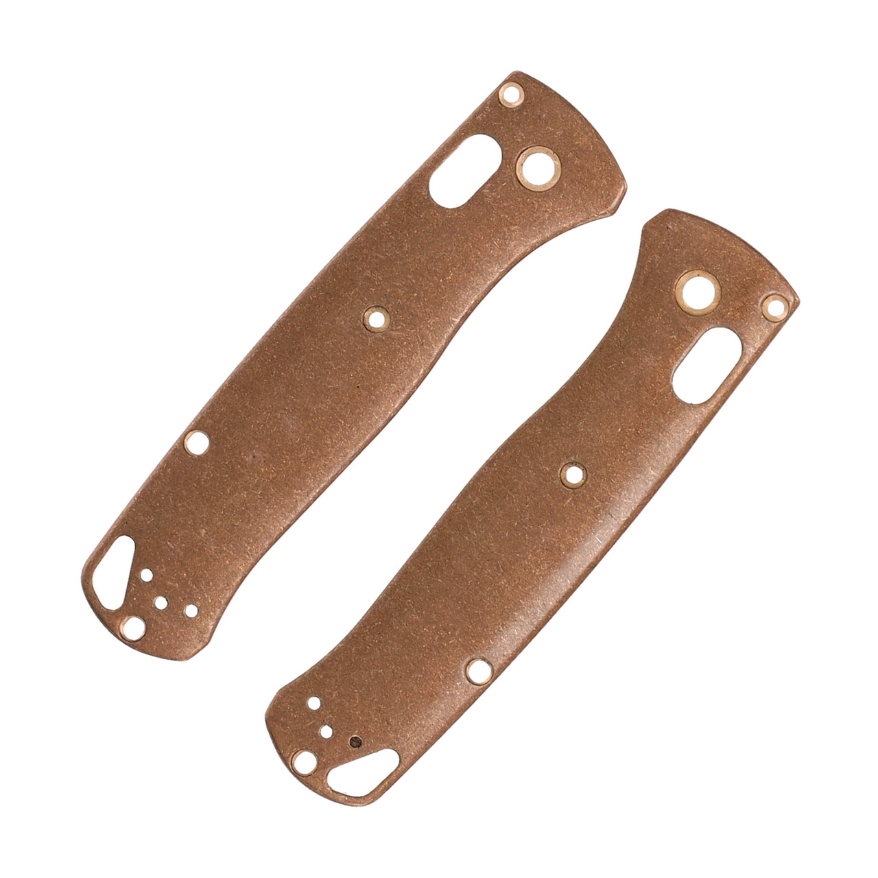 SMKW Custom Benchmade Bugout Bronze Handle Scales SKBF210692Z