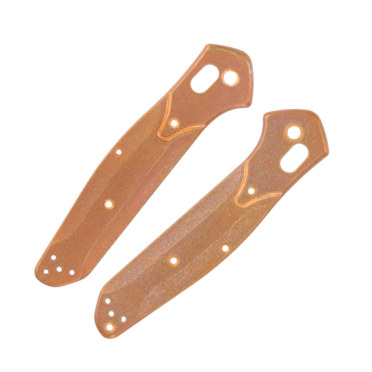 Benchmade 940 Osborne Custom Bronze Handle Scales SKBF210696Z