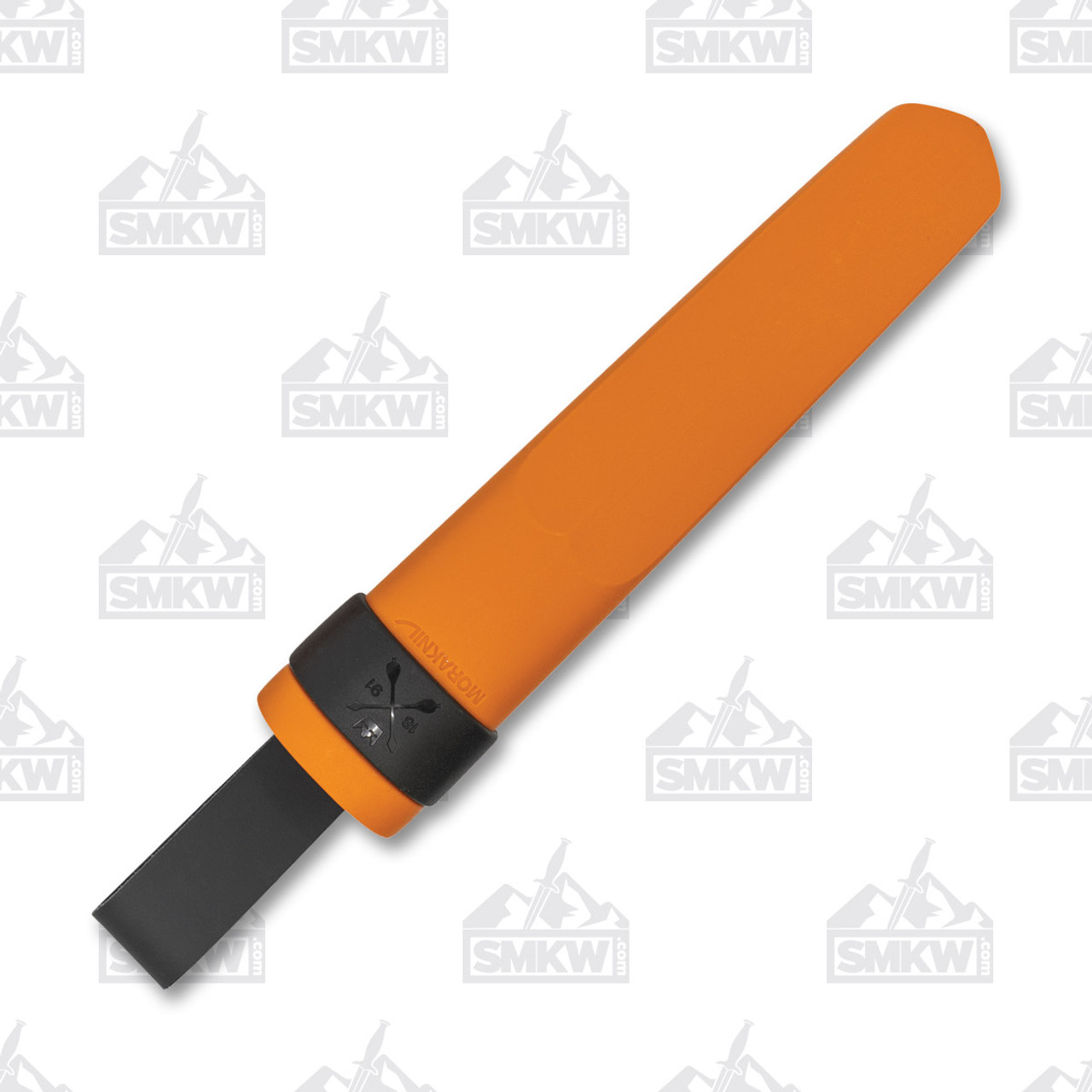 Morakniv Kansbol Utility Knife Fixed 4.3 12C27 Blade, Burnt Orange TPE  Handle, Multi-Mount Sheath - KnifeCenter - M-13507