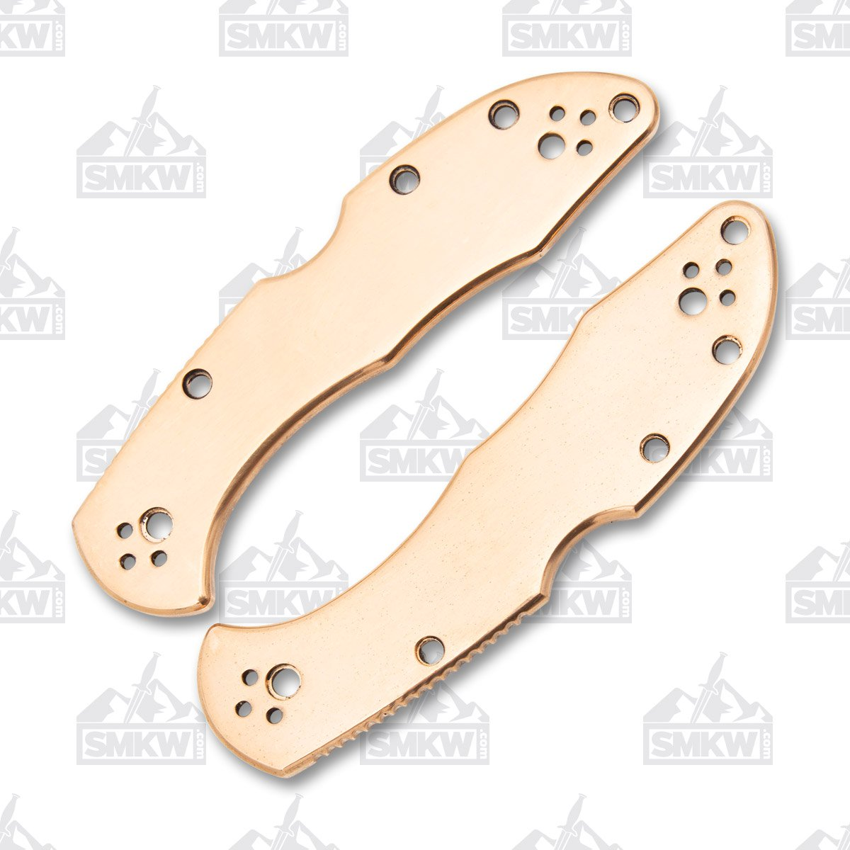 SMKW Custom Delica 4 Bronze Handle Scales SKBF210701Z - Smoky