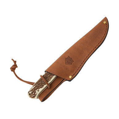 Puma SGB Elk Hunter Fixed Blade Knife 4.2in Plain POM Commando