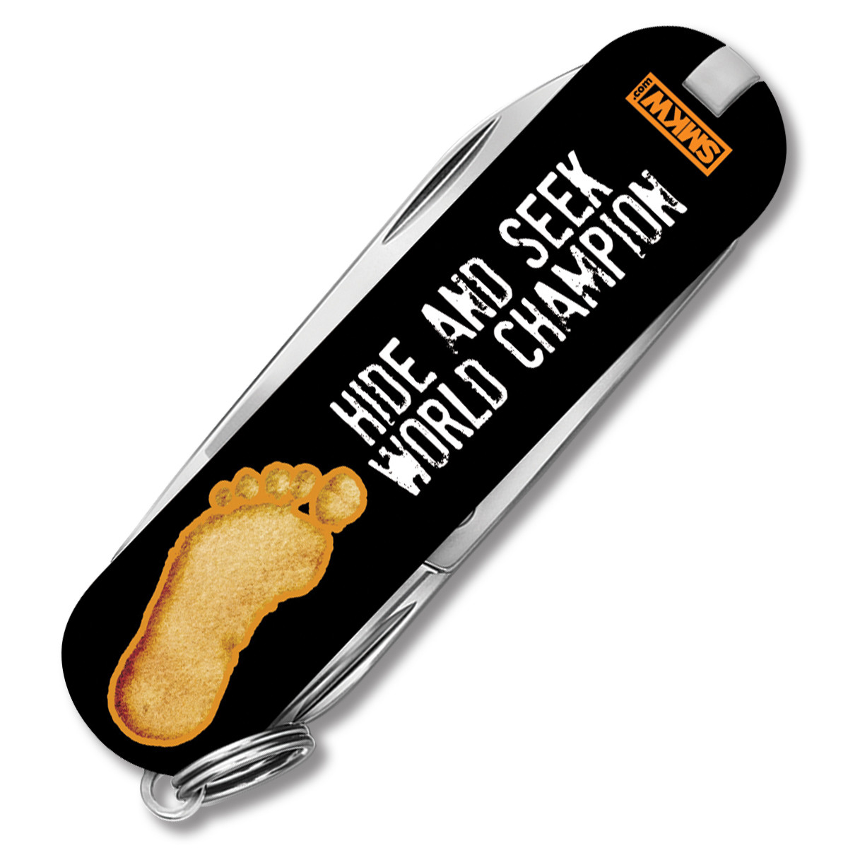 Victorinox Classic SD Swiss Army Knife Bigfoot Hide and Seek Champ