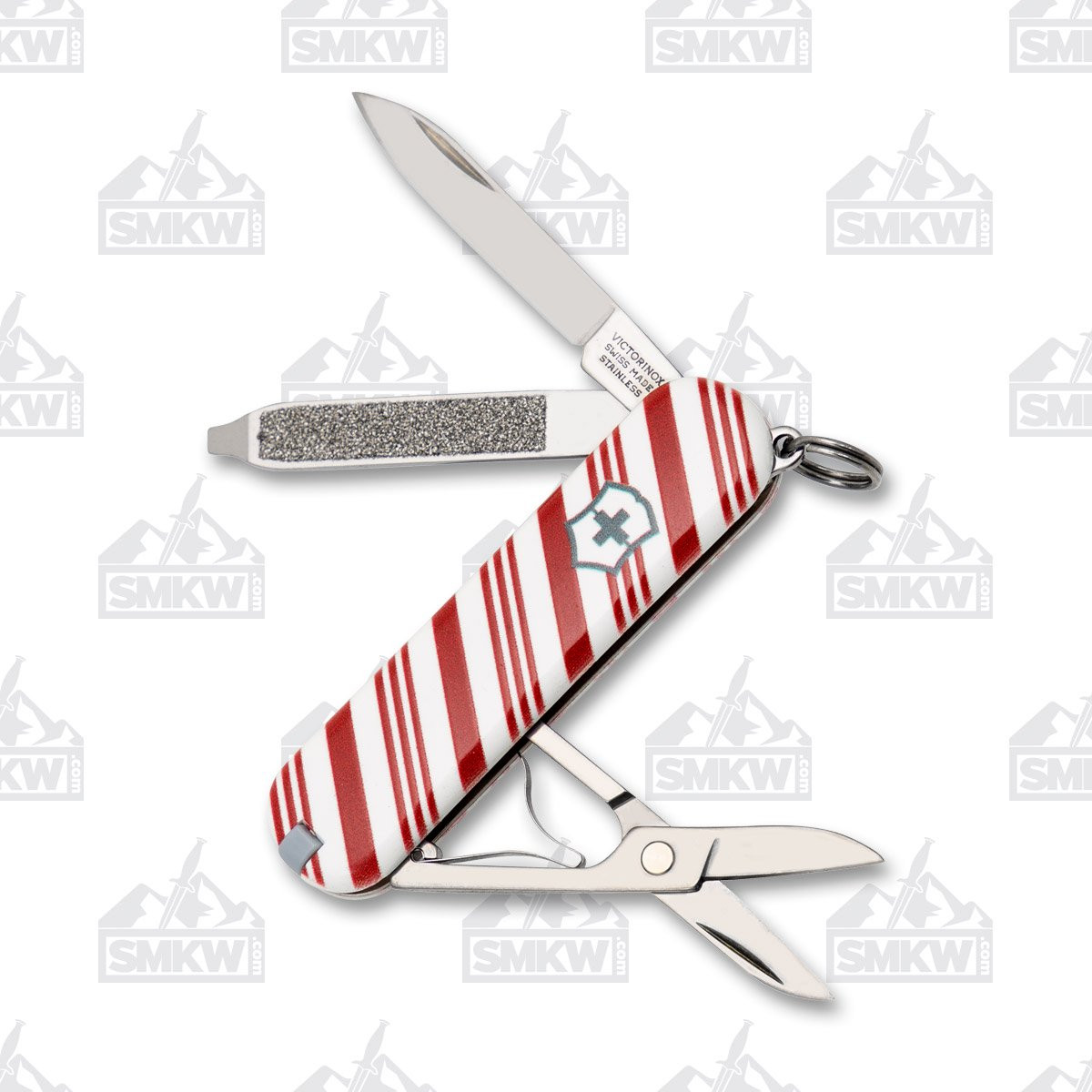 Victorinox Classic SD Swiss Army Knife Candy Cane SMKW Special