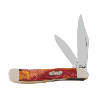 Case XX Golden Ruby Corelon Peanut Folding Knife