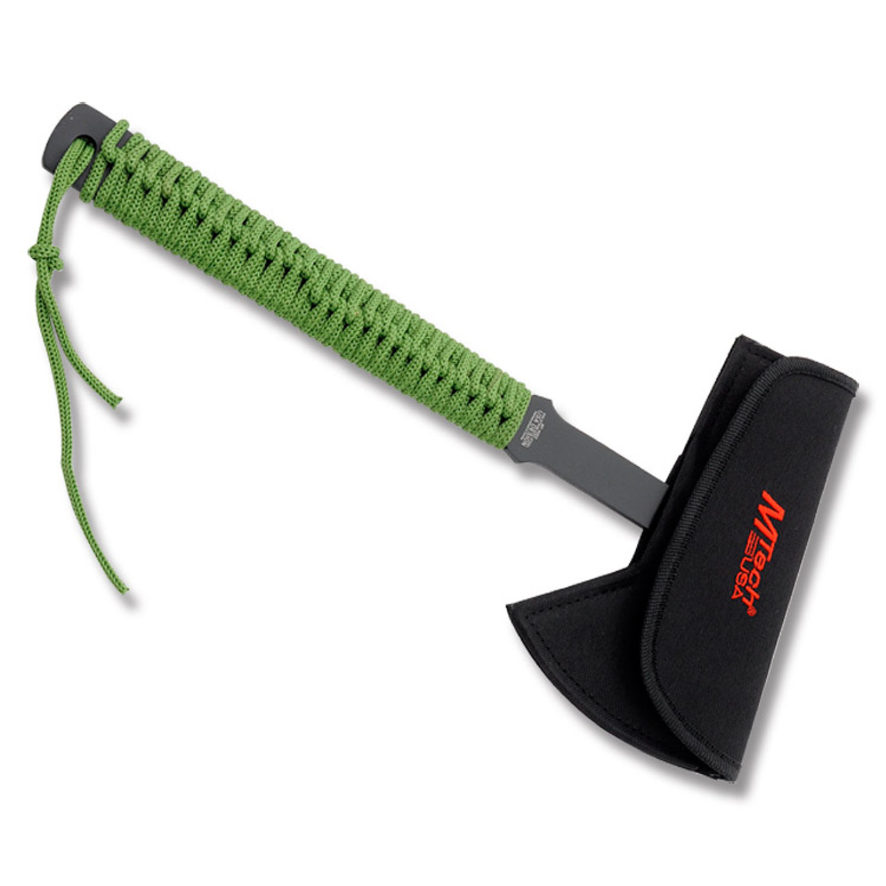 MTech Tactical Axe Green - Smoky Mountain Knife Works