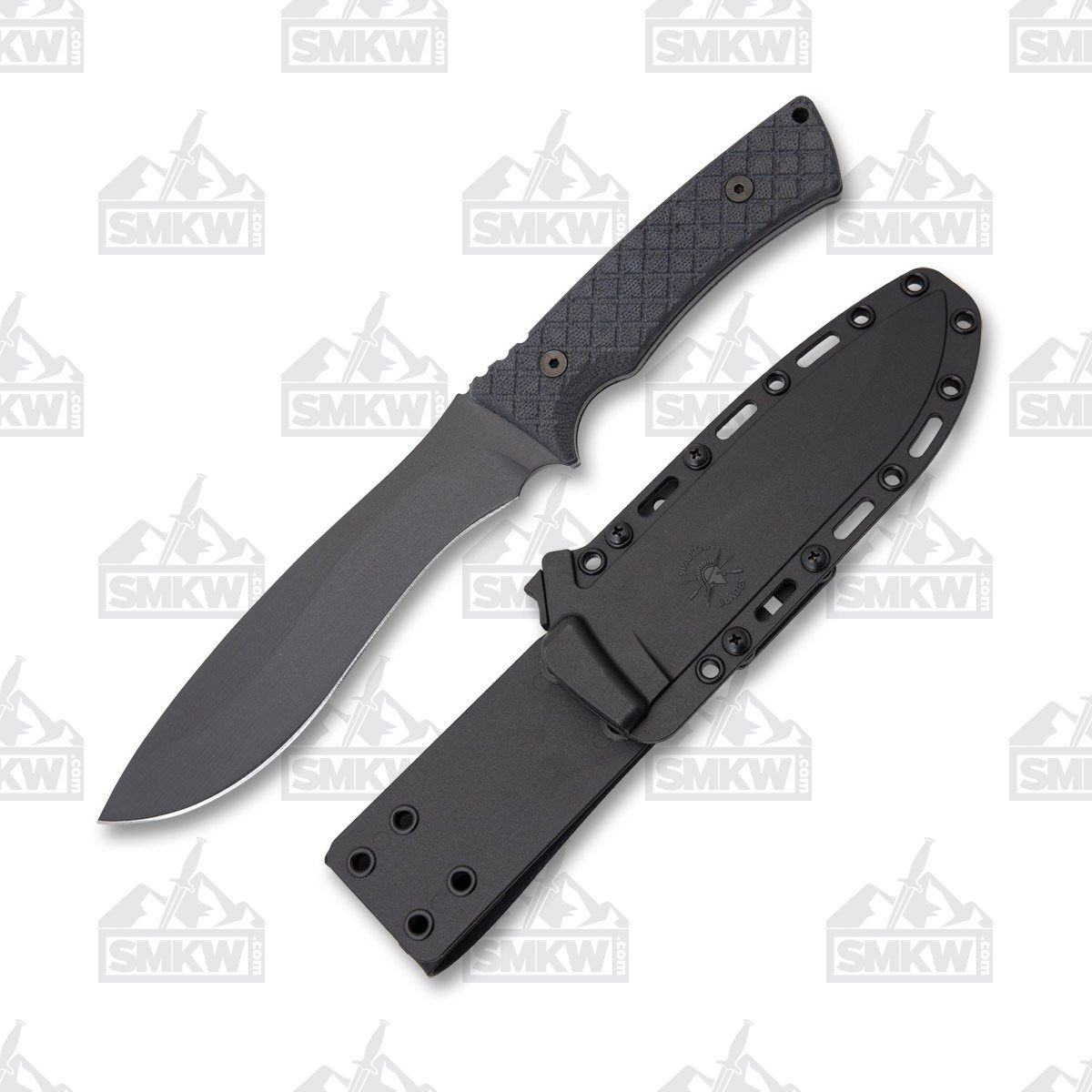 Spartan Machai Fixed Blade Knife Black