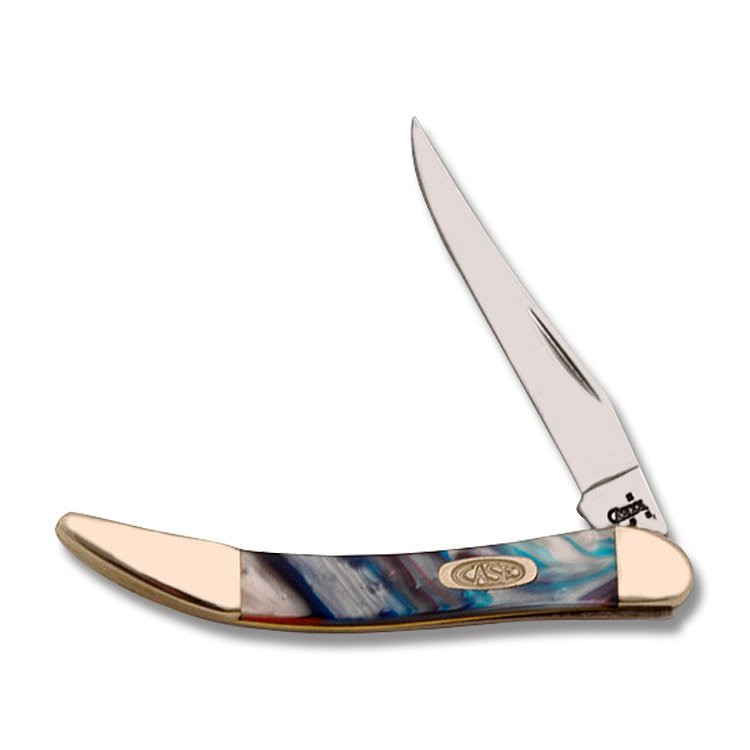 Case XX Star Spangled Banner Corelon Small Texas Toothpick Folding Knife CA910096STAR