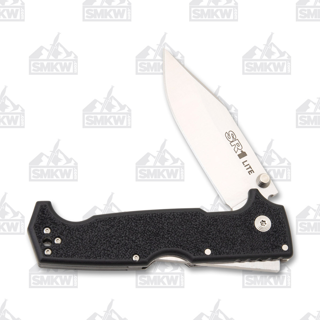 Cold Steel SR1 Lite Folding Knife 4in Plain Satin Clip Point 