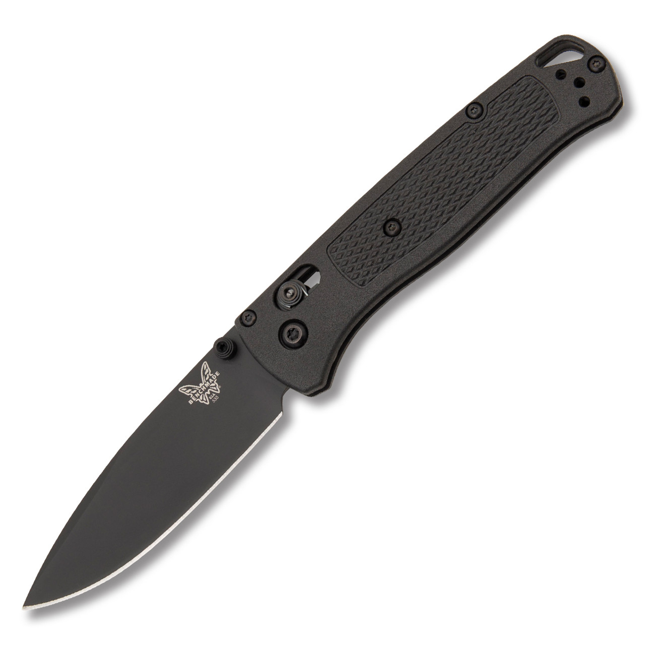 Benchmade 535BK2 Bugout Folding Knife Black DLC CF-Elite BM535BK2 - Smoky  Mountain Knife Works