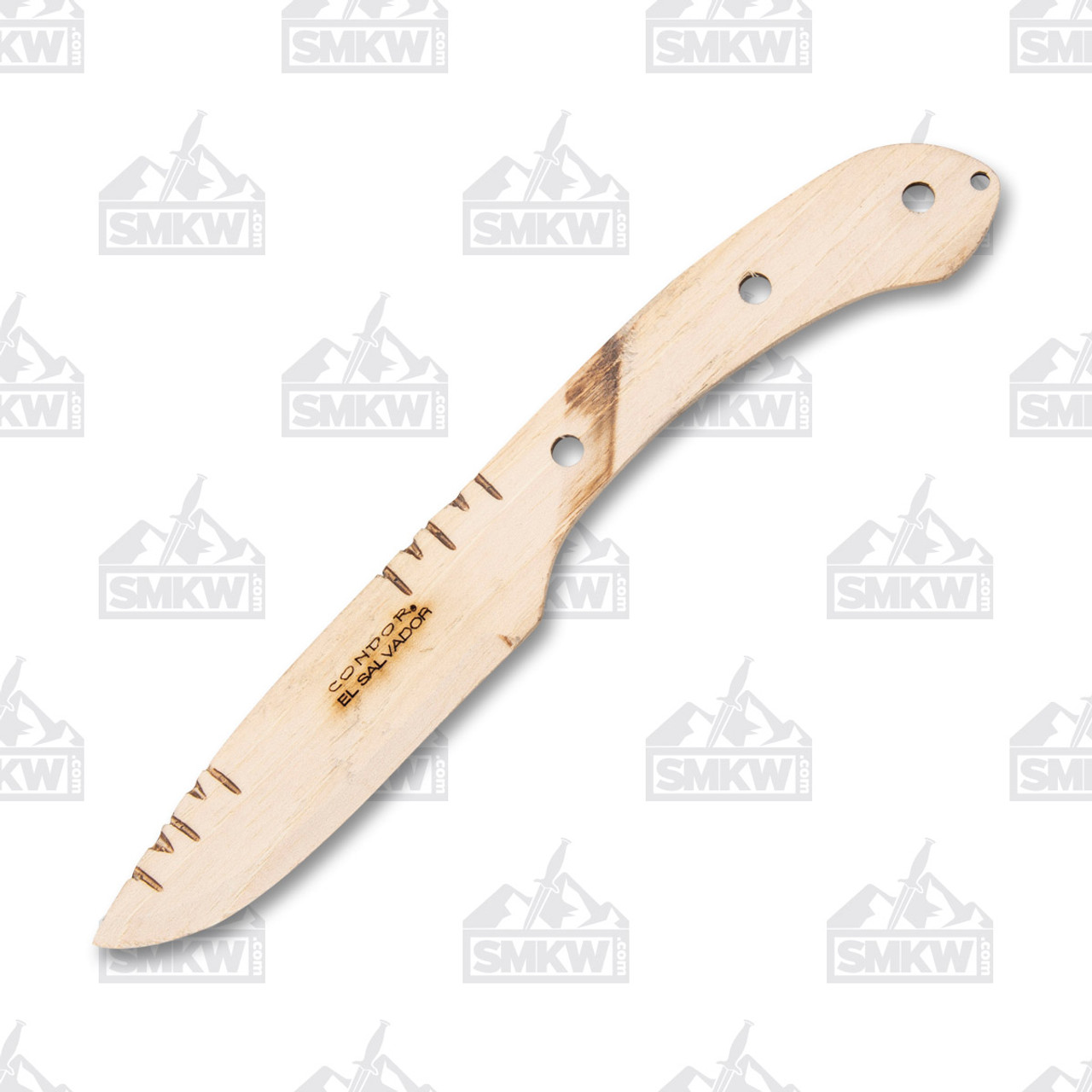 Blue River Wooden Knife Kit - Fixed Blade with Sheath — WoodWorld of Texas