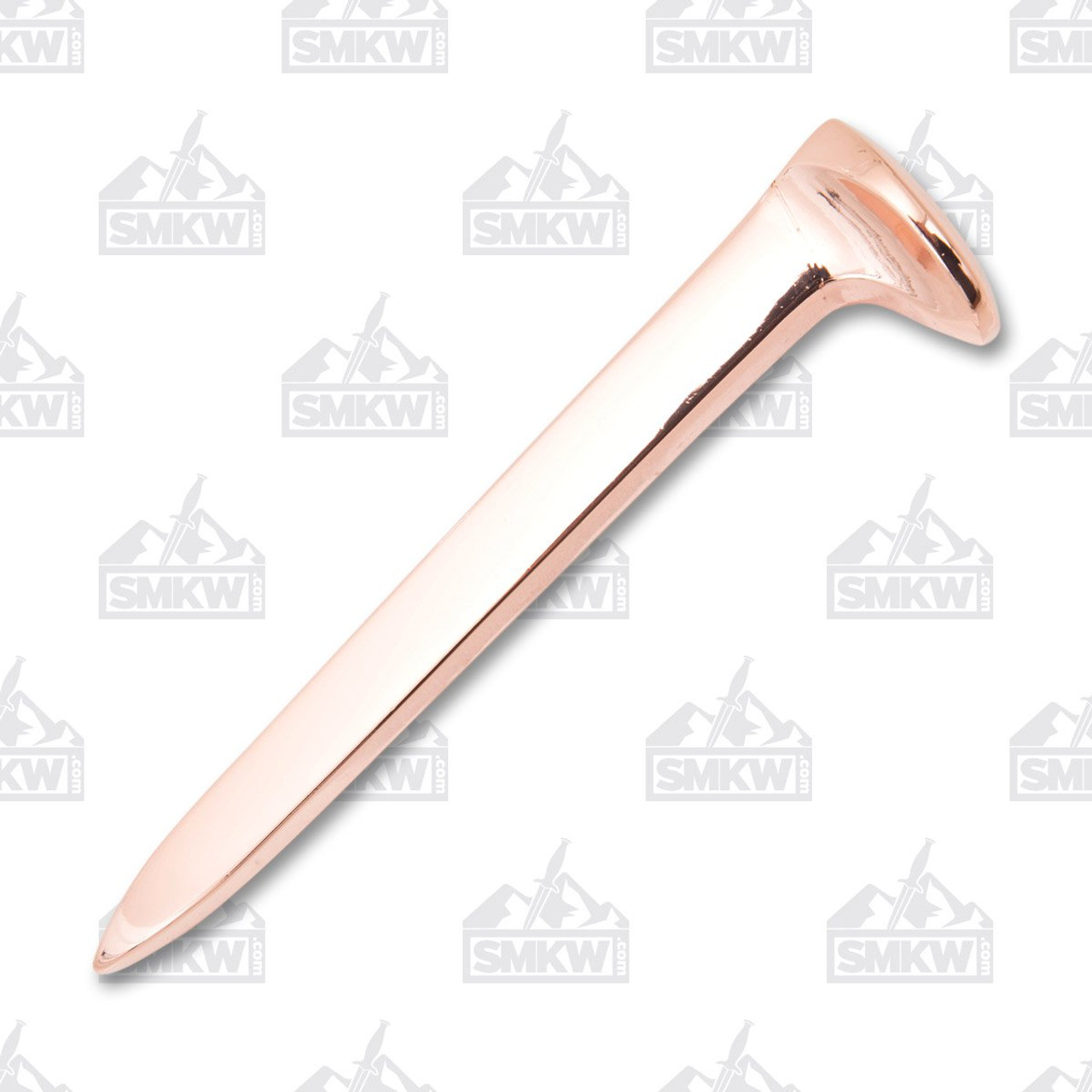 Rose Gold Titanium Railroad Spike - Smoky Mountain Knife Works