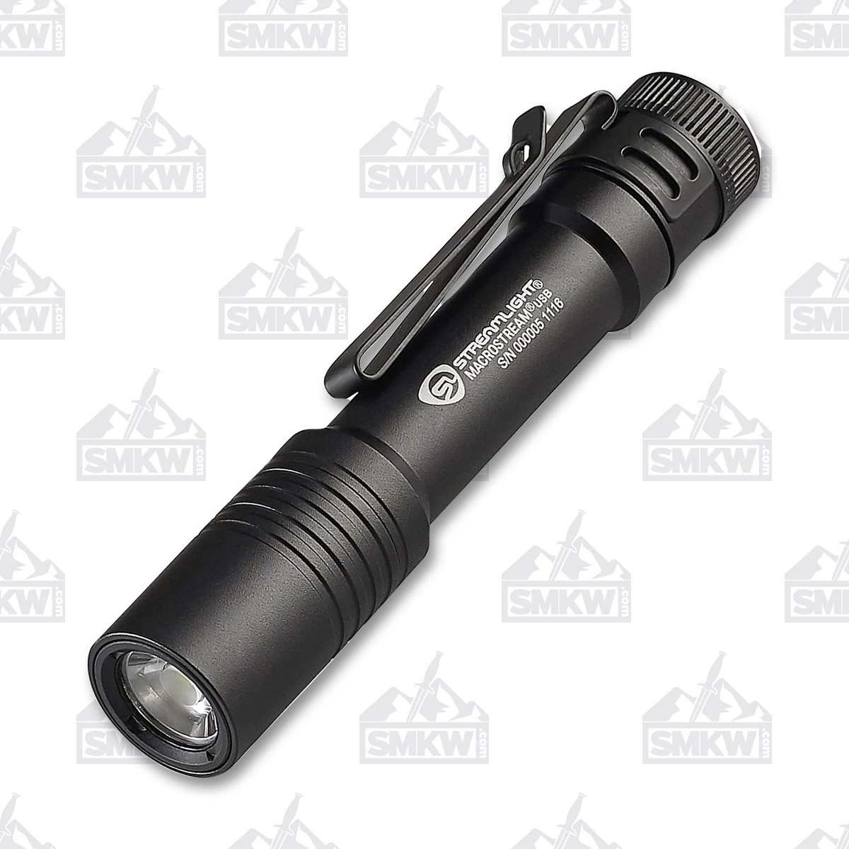 Streamlight MacroStream USB Flashlight Black 500 Lumens 2-Setting
