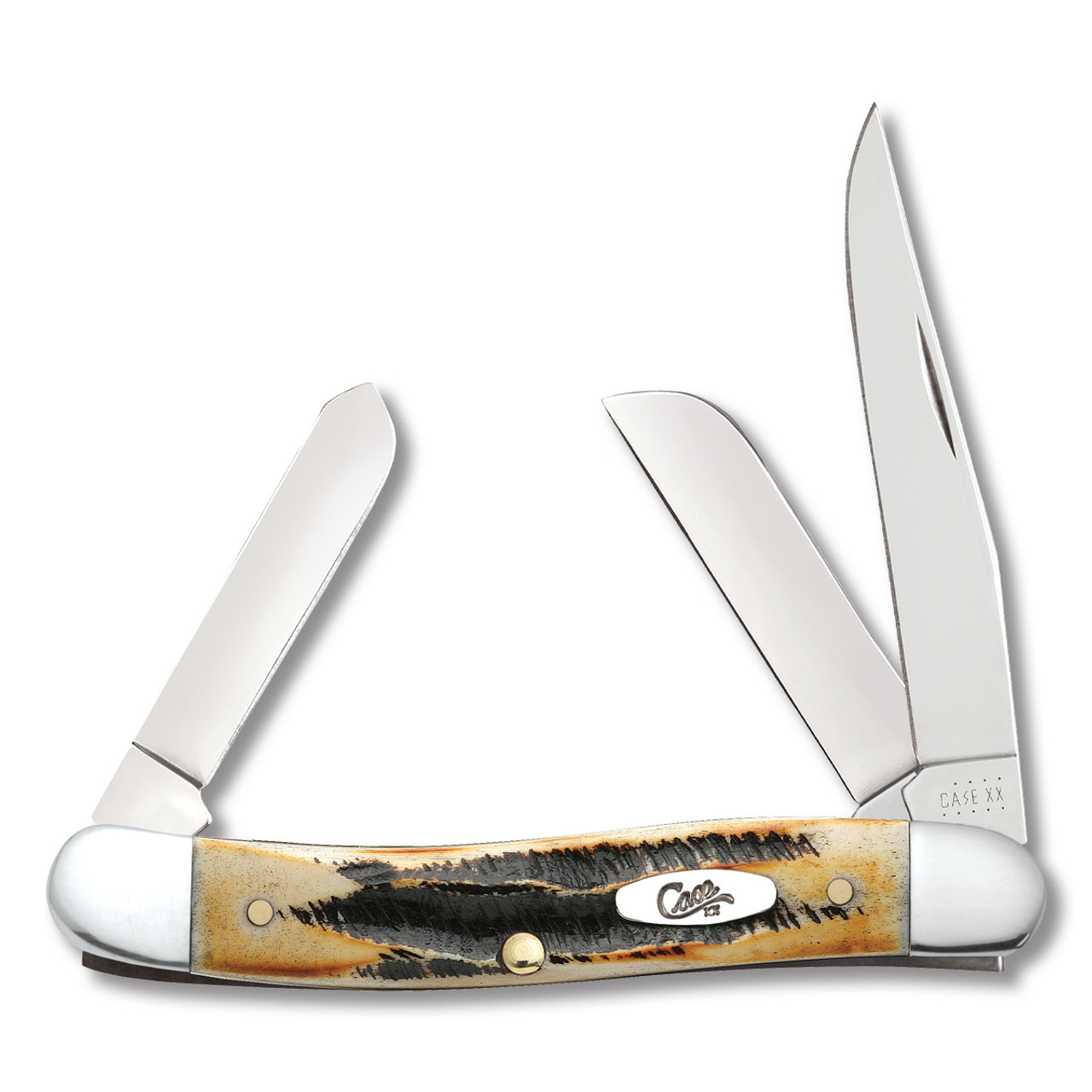 さぶろう Case 6.5 BoneStag Medium Stockman Folding Knife CA3578