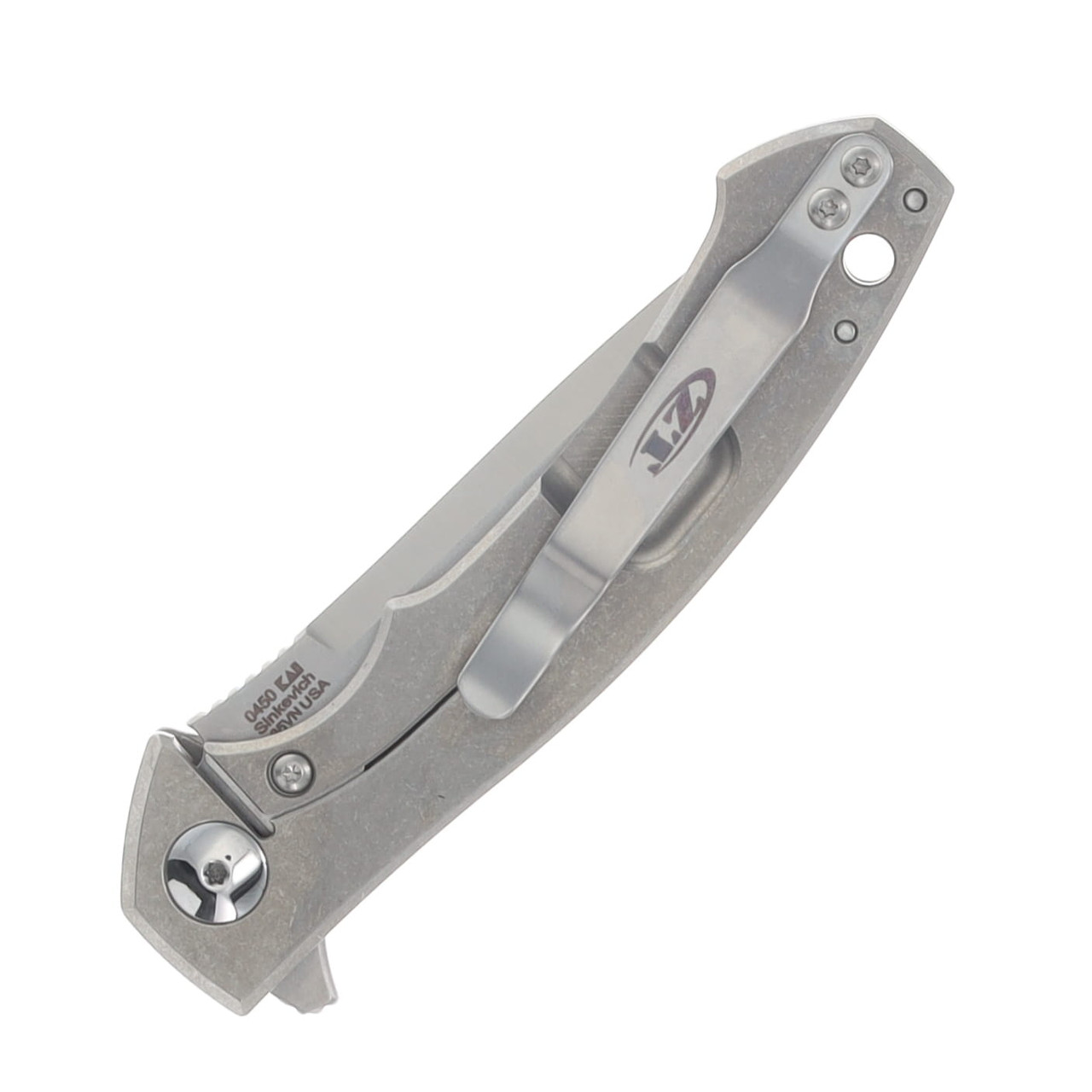 Zero Tolerance 0450 Titanium ZT450 - Smoky Mountain Knife Works