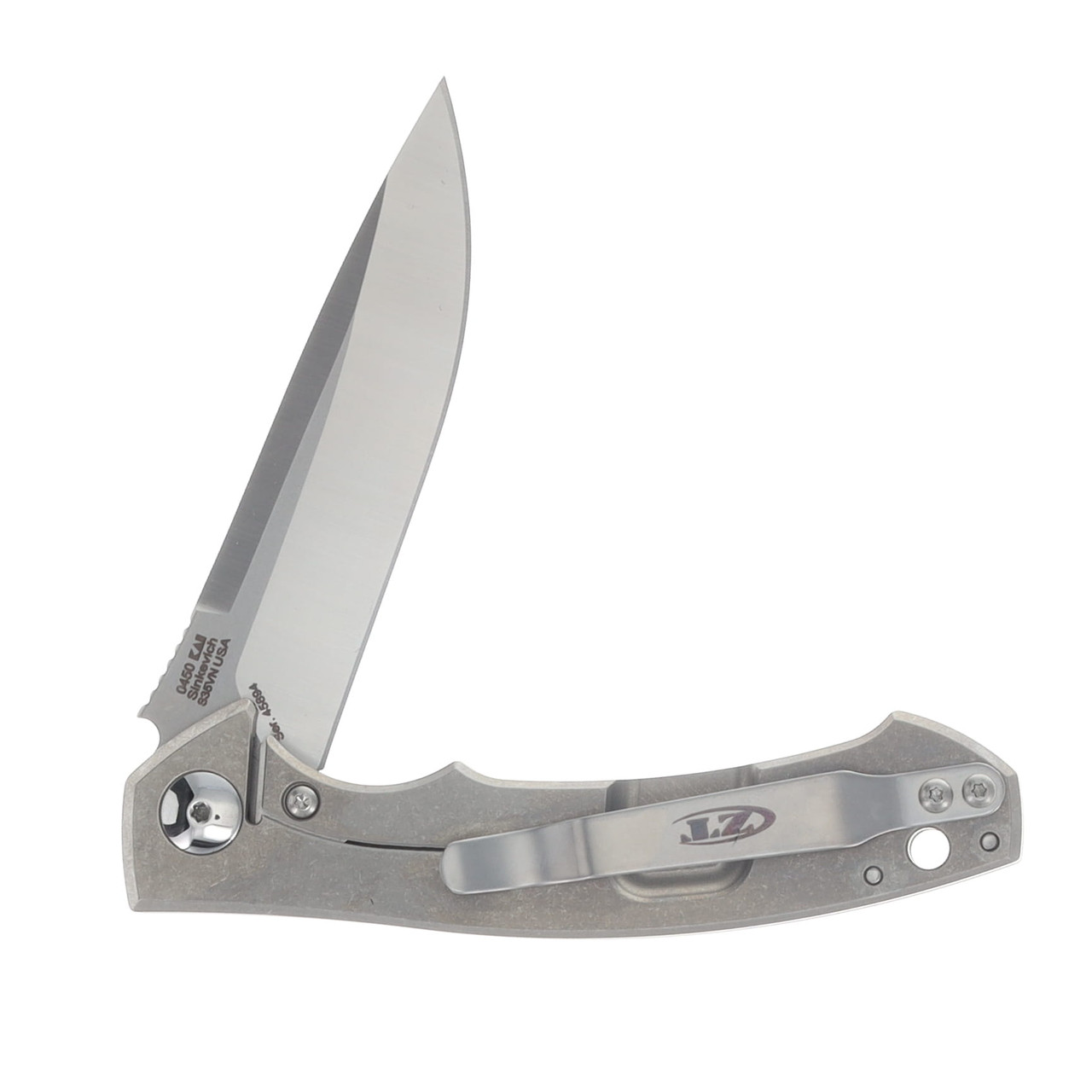Zero Tolerance 0450 Titanium ZT450 - Smoky Mountain Knife Works
