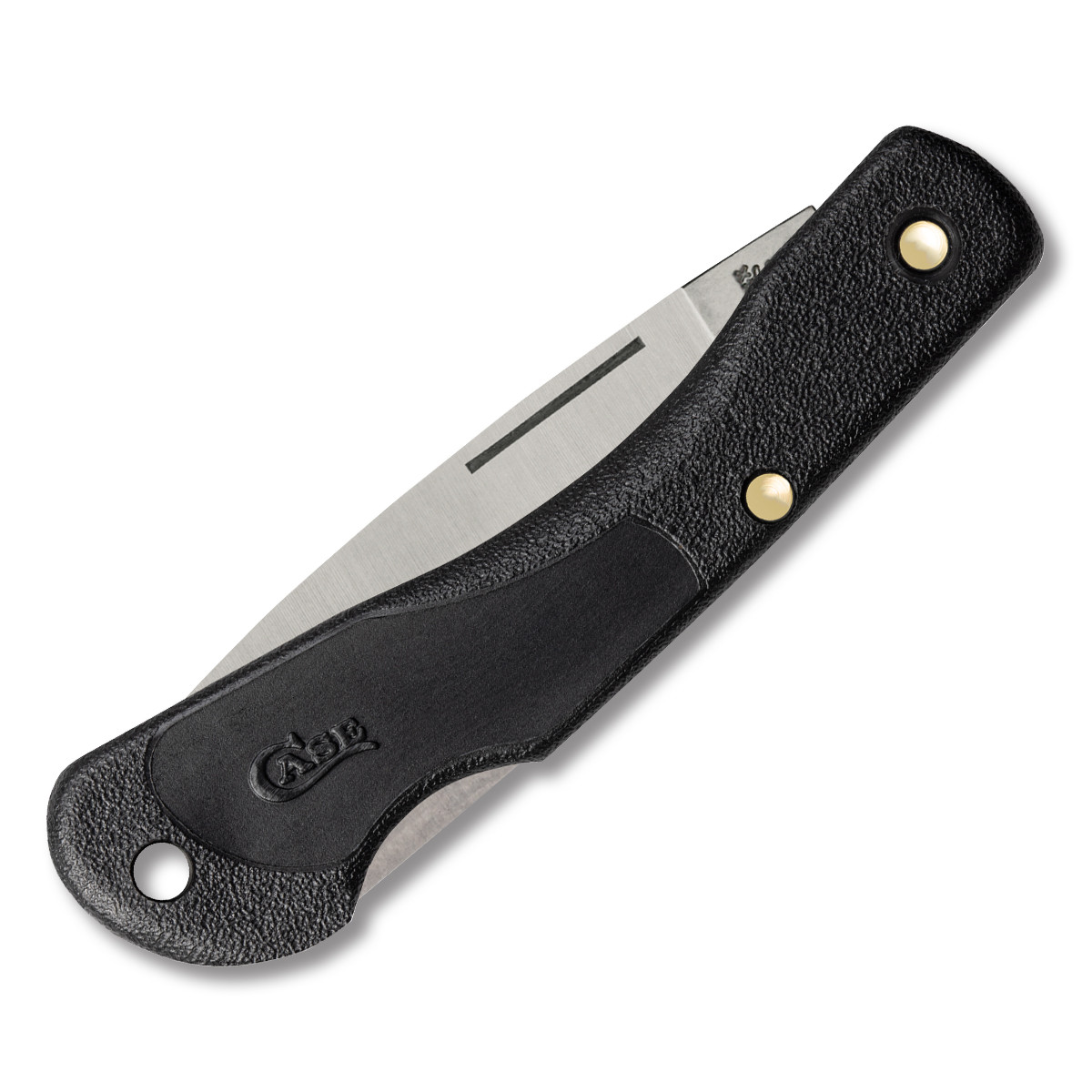 Case XX Mini Blackhorn Lockback Folding Knife Satin Clip Point