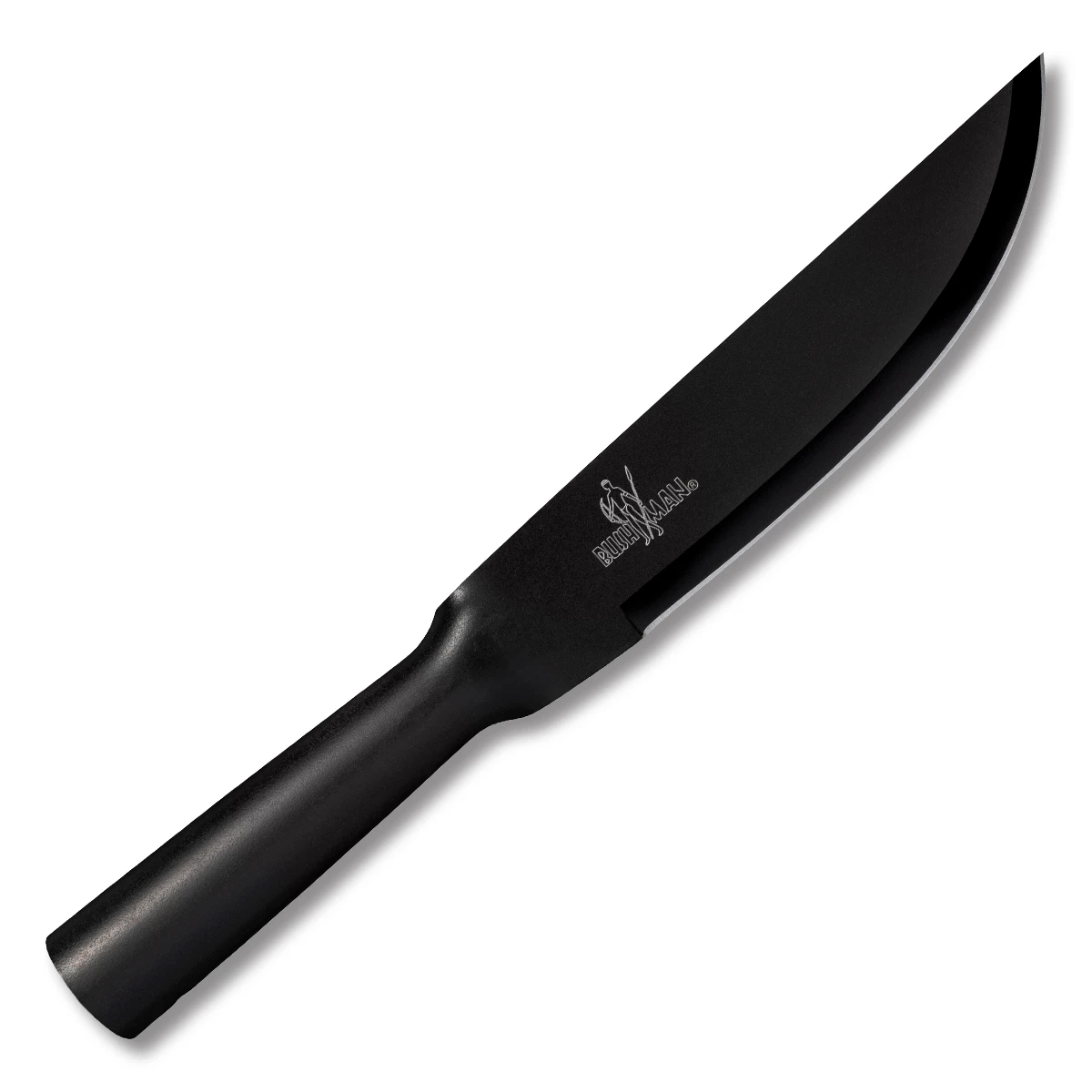 Cold Steel Bushman Fixed Blade Knife 7 Inch Plain Black Straight Back