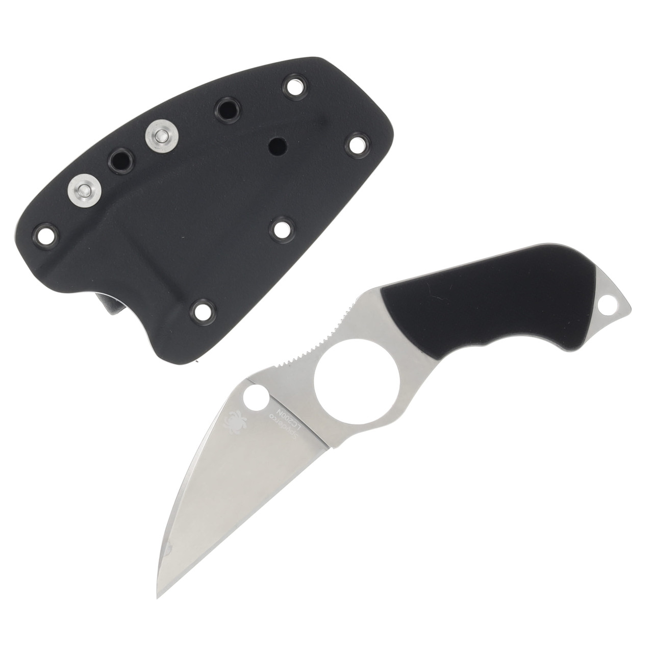 Spyderco Swick 6 Small 2.73 Inch Plain Satin Wharncliffe SPFB14P6