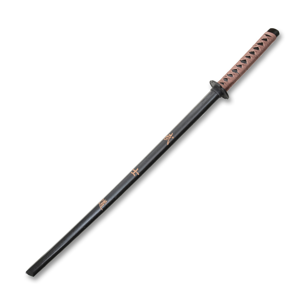 20 inch Bushido Wood Katana with Guards DB1807BS