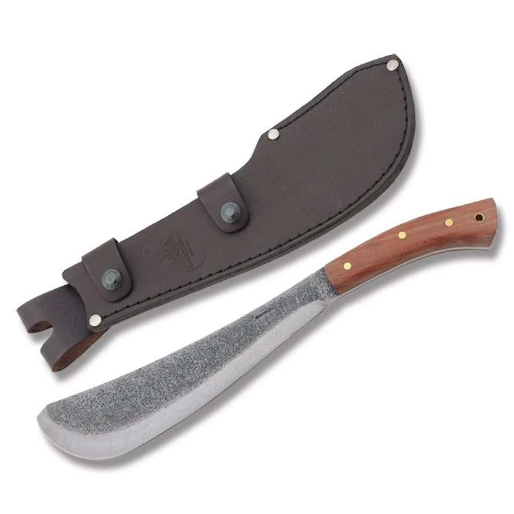 Condor Golok Fixed Blade Knife 11.01in Plain Edge Walnut