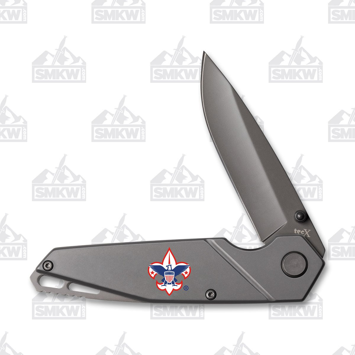 Tec-X Boy Scouts of America Stainless Steel Linerlock CA18061