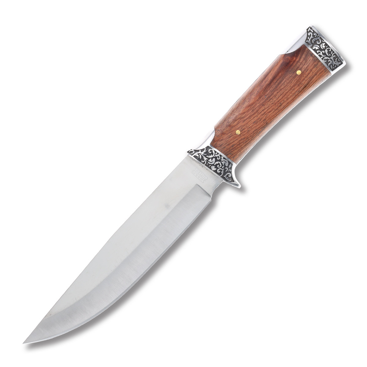 Frost Sharps Cutlery Brown Pakkawood Fancy Bowie Knife
