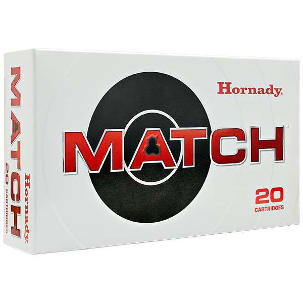 Hornady Match 6mm ARC Rifle Ammunition 20 Rounds Brass Centerfire 108 Grain Brass Centerfire ELD Match