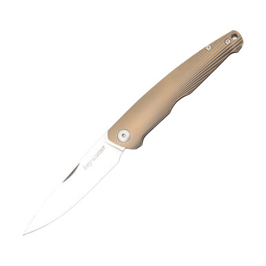 Viper Key Slip Joint Folding Knife M390/Bronze Anodized Titanium