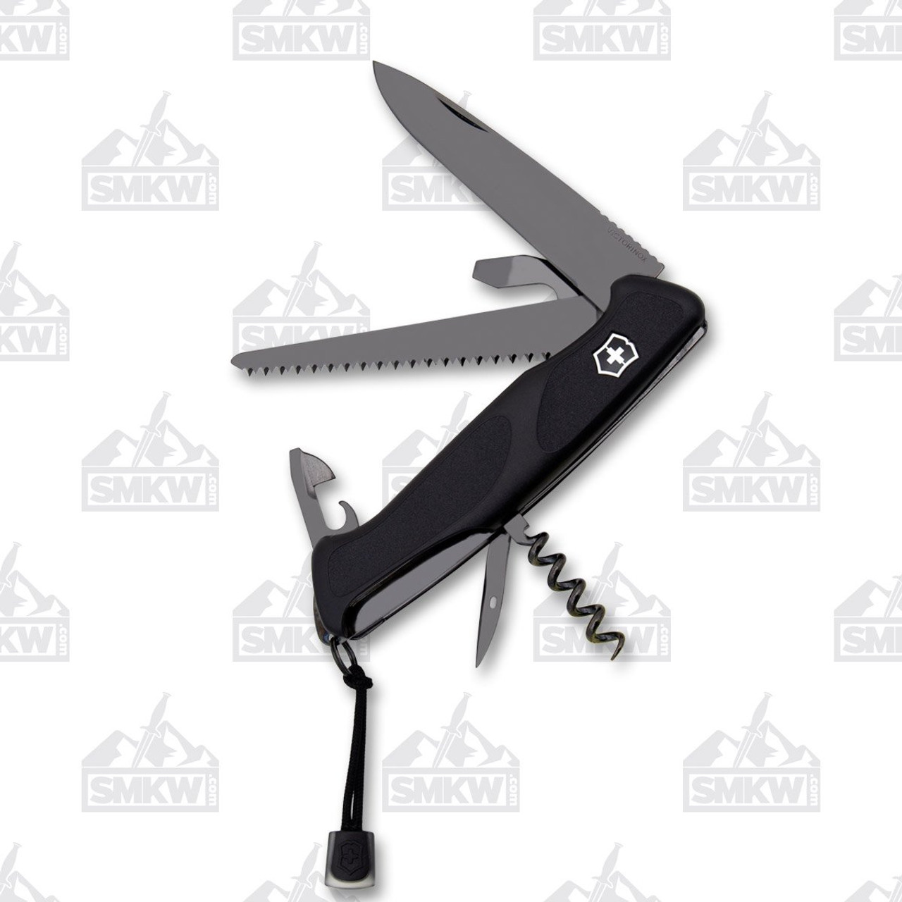 Victorinox Ranger Grip Swiss Army Knife Knife Onyx Black - Smoky Mountain  Knife Works