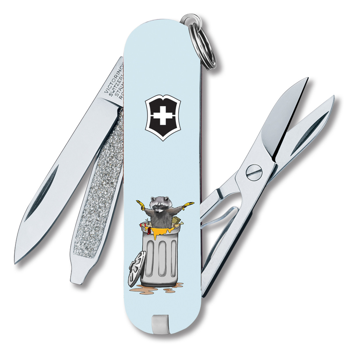 Victorinox Classic SD Swiss Army Knife Trash Panda