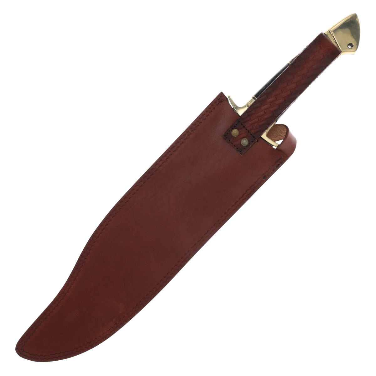 Rough Ryder Stag & Black Pakkawood Bowie RR2272 - Smoky Mountain