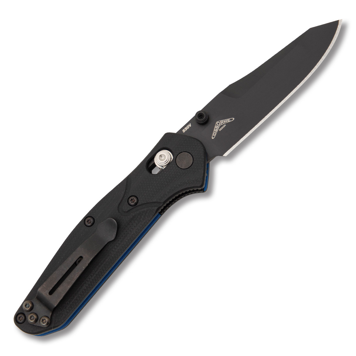 Benchmade 945BK1 Mini Osborne Folding Knife Black G-10 BM945BK1