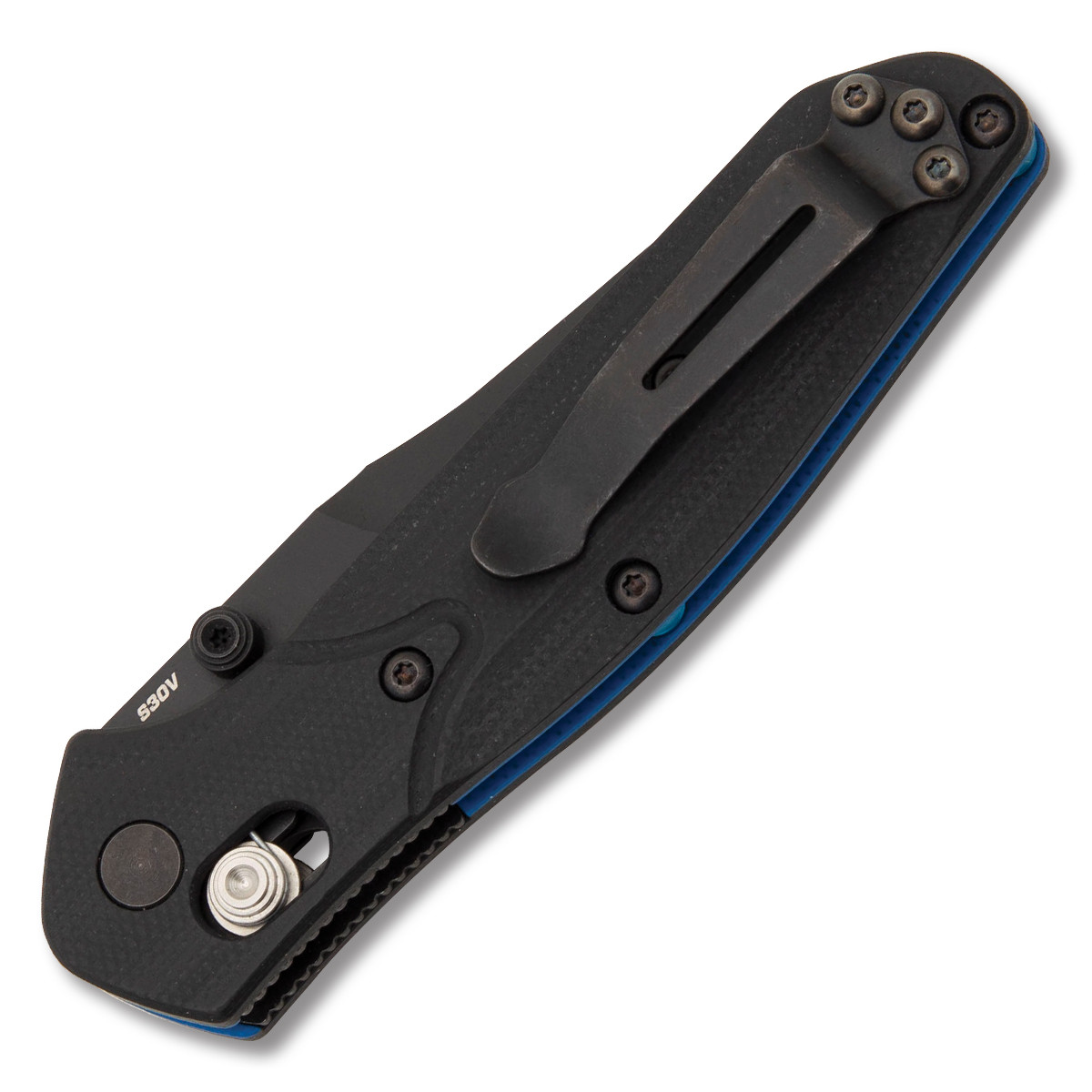 Benchmade 945BK1 Mini Osborne Folding Knife Black G-10 BM945BK1