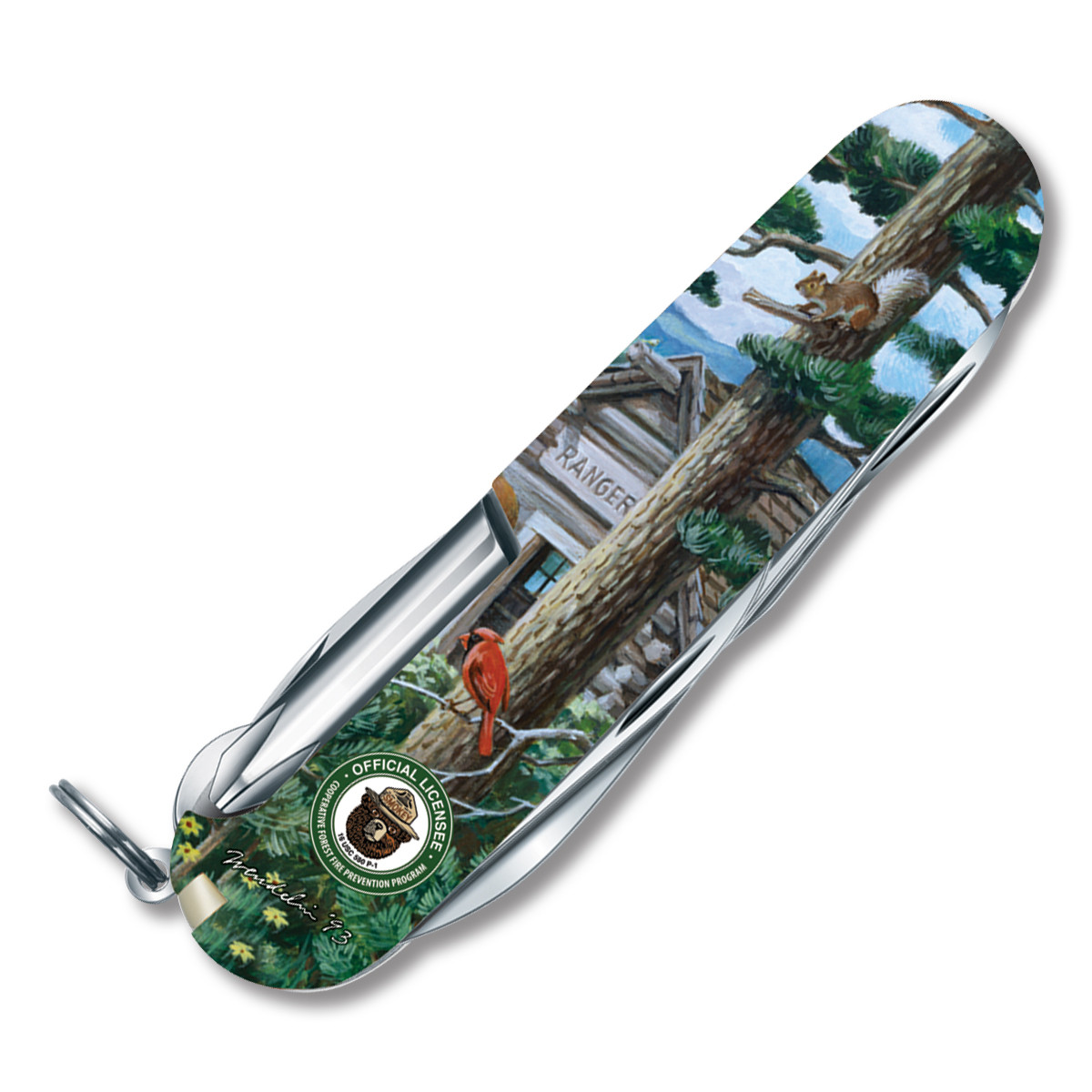 Victorinox Tinker Swiss Army Knife Smokey the Bear Mail Call SMKW