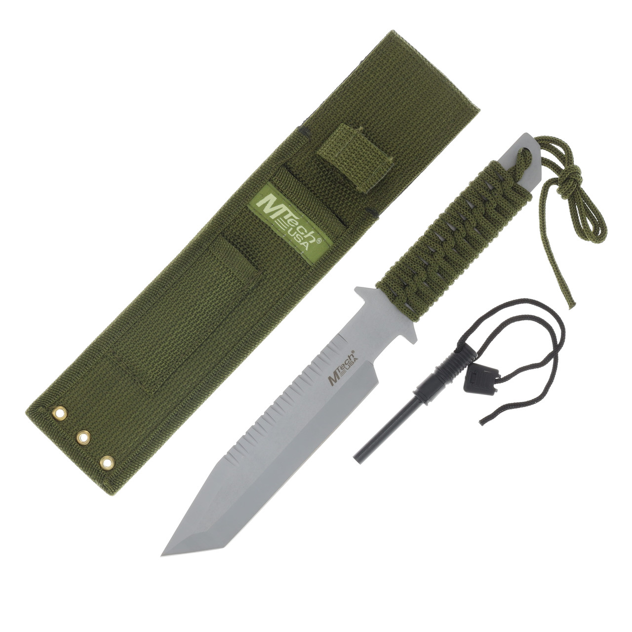 Survivor Jungle Tanto Fixed Blade Survival Knife with Firestarter DBHK106280