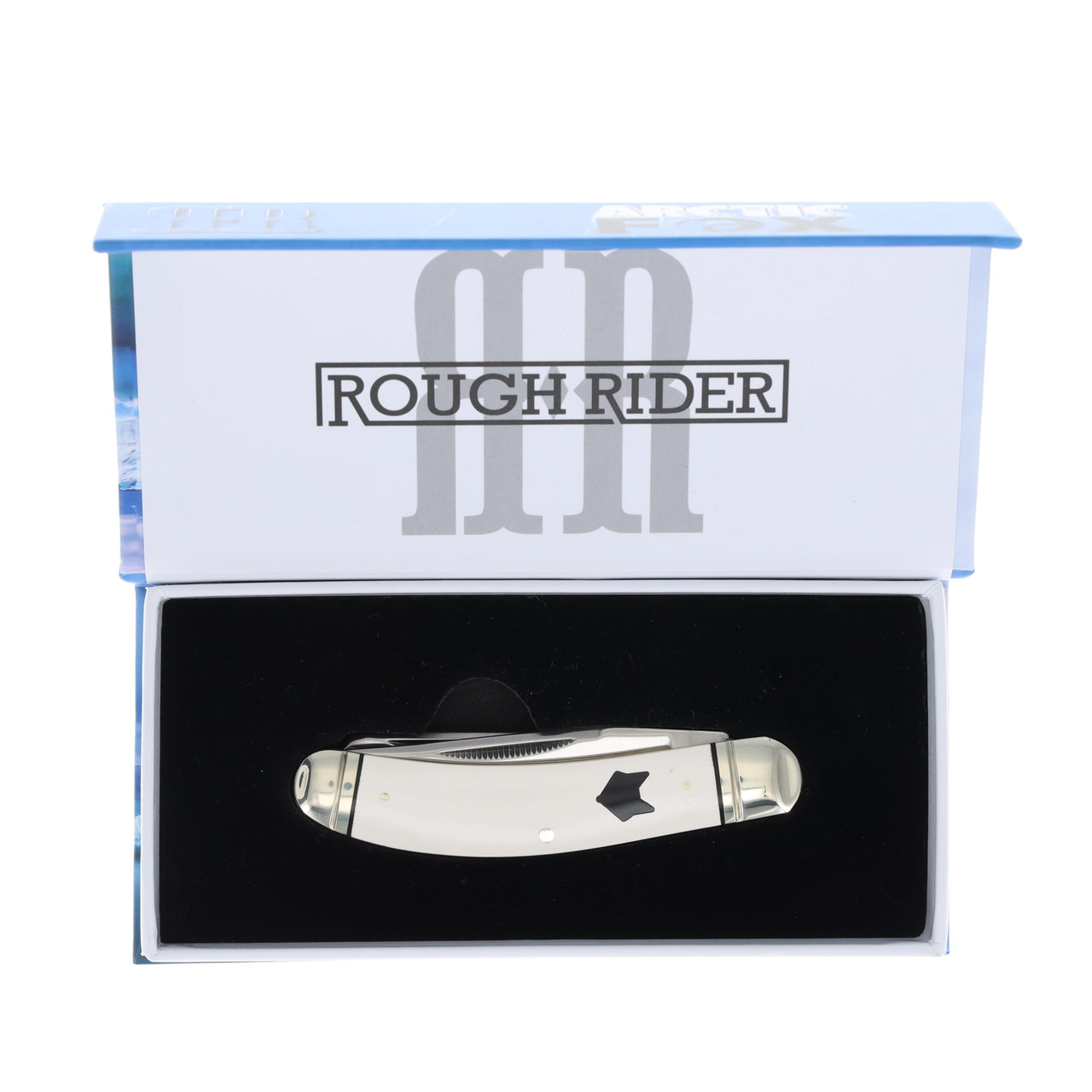 Rough Ryder Arctic Fox Sowbelly Trapper Folding Knife RR2310