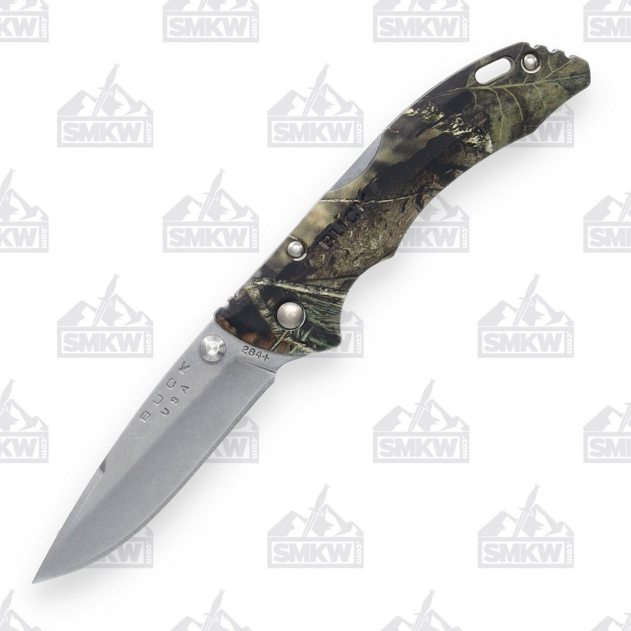 Buck 284 Bantam BBW Folding Knife Mossy Oak Country Camo - Smoky